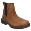 Caterpillar Abbey Slip On Safety Boot Butterscotch
