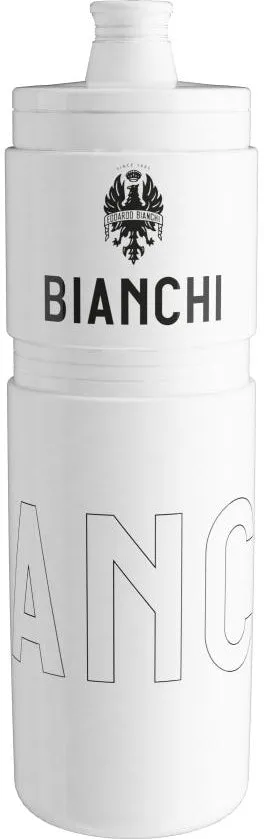 Bianchi 750ml Water Bottle - White