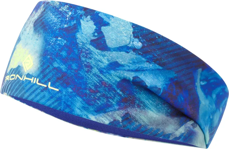 Ronhill Reversible Running Headband - Blue