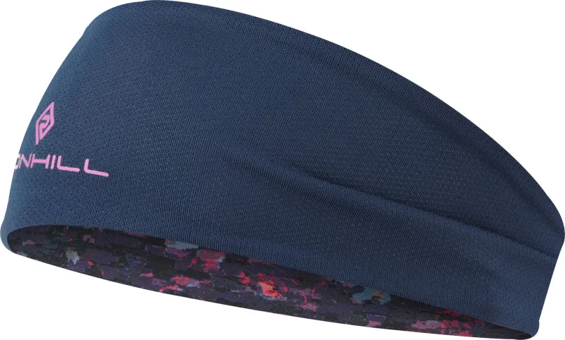 Ronhill Reversible Running Headband - Blue
