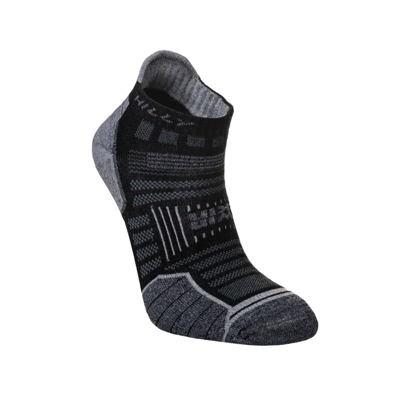 Hilly Twin Skin Socklets: Black/Grey Marl - Image 2