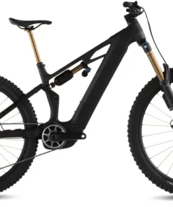 Cube Stereo Hybrid One77 HPC AT 800 Carbon Full Suspension Electric Mountain Bike 2026 - Black