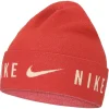 Nike Dri-Fit Lightweight Knit Cuffed Running Beanie - Red