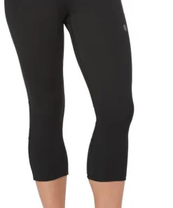 Asics Oxygen 3/4 Capri Womens Running Tights - Black
