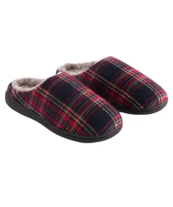 Jo & Joe Mens Slipper Falkirk Red