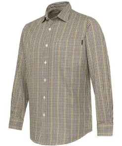 Beretta BRYGGEN SHIRT Beige & Orange Check