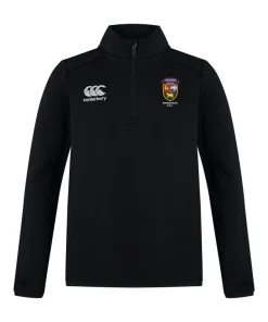 Maidenhead RFC Canterbury Junior Club Quarter Zip Midlayer: Black