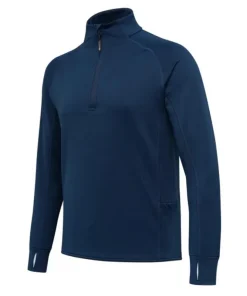 Beretta STRETCH TECH HALF ZIP FLEECE Blue Excell