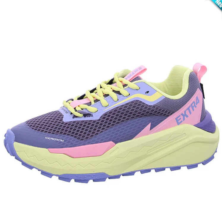 Igi & Co Womens Trainer Extr4 Gore-Tex Grigio/Rosa - Image 2