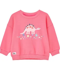 Lighthouse Girls Jumper Flora Steggie Print