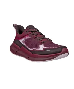 Ecco Womens Trainer Biom 2.2 Garnet/Dark Ruby/Blossom Rose