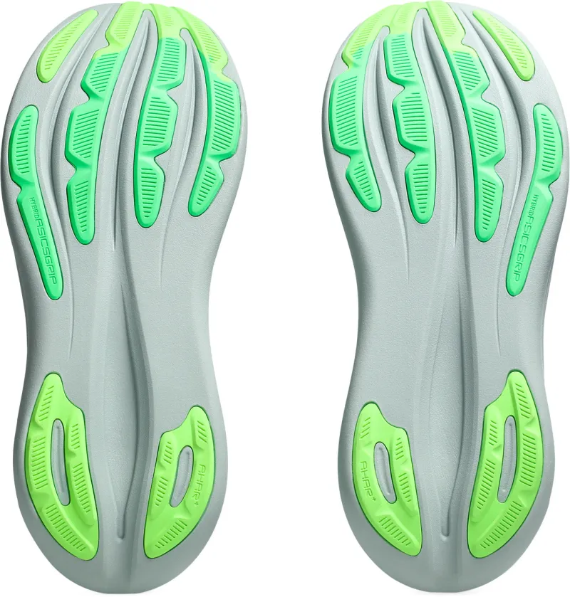 Asics Gel Nimbus 28 Mens Running Shoes - Green - Image 2