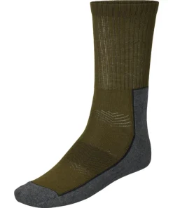 Seeland Field Sock - 3Pack Pine Green/Dark Grey