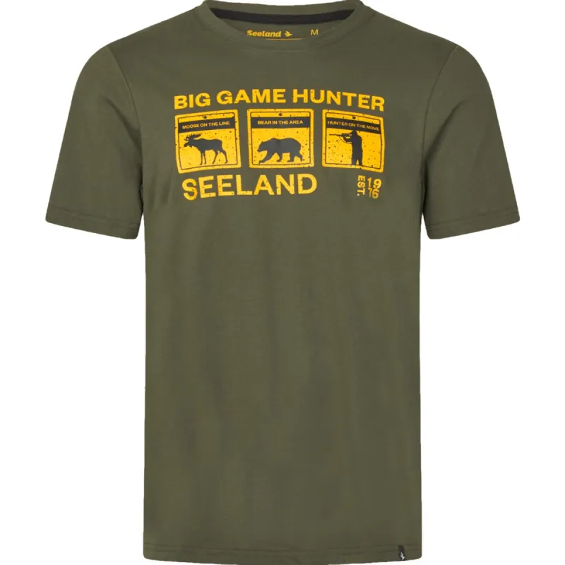 Seeland Caution T-shirt Grape leaf