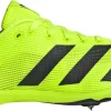 adidas Allroundstar Junior Running Spikes - Yellow