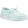 HEYDUDE Wendy Canvas Shoe Bay Blue