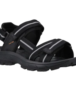 Hi-Tec Sierra Sandal Black/Grey/Orange