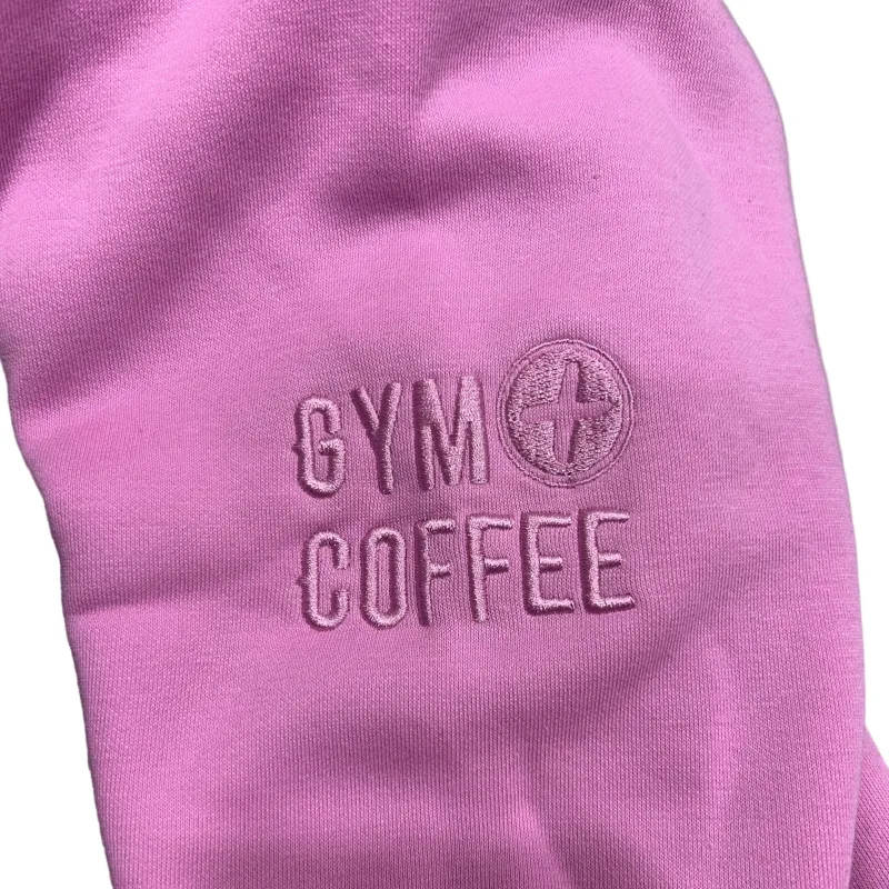 Gym+Coffee Womens Half Zip Sierra Cotton Candy - Image 3