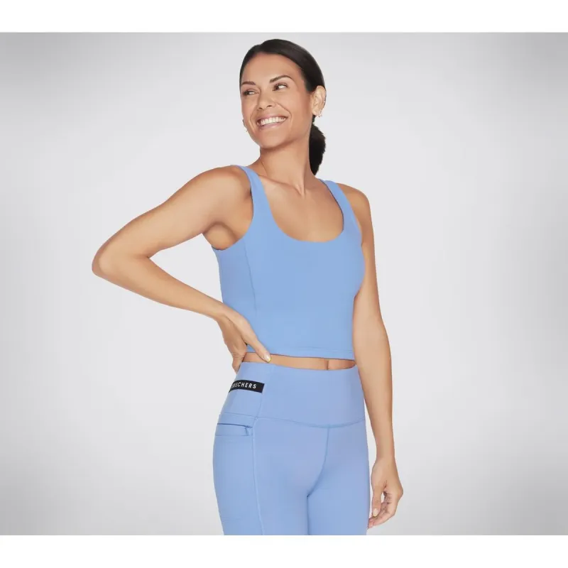 Skechers Performance Goflex Joy Longline Bra Baja Blue - Image 2