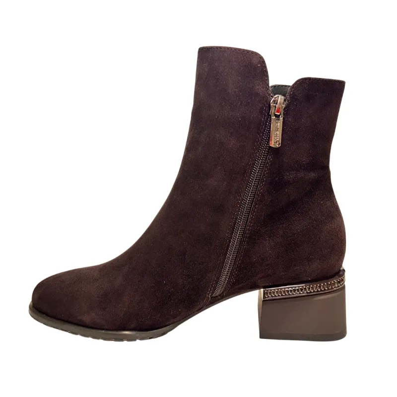 Loretta Vitale Womens Boot C3844B Dark Brown - Image 2