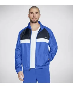 Skechers Performance Speed Elite Track Jacket Blue/Grey