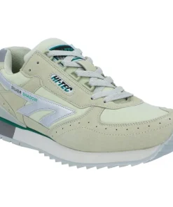 Hi-Tec Silver Shadow OG Shoes Silver/Grey/Green