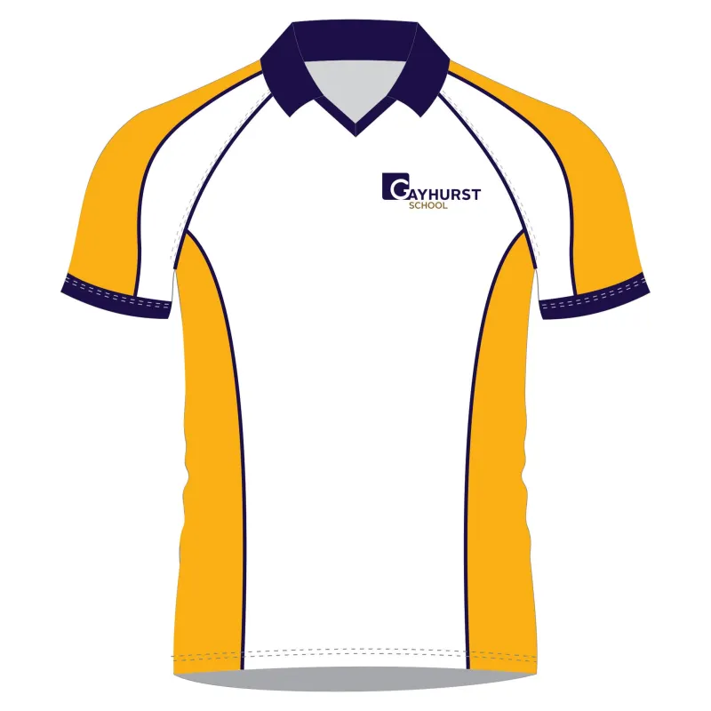 Gayhurst School House Polo: Yellow/Taylor