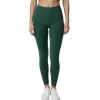 Gym+Coffee Womens Leggings Lotus Lounge Amazon Green