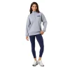 Gym+Coffee Unisex Half Zip Knit Stone