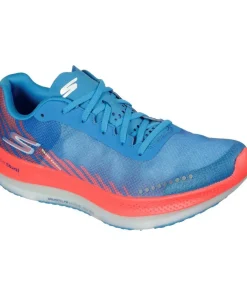 Skechers Performance Go Run Razor Excess Sports Shoes Blue/Coral