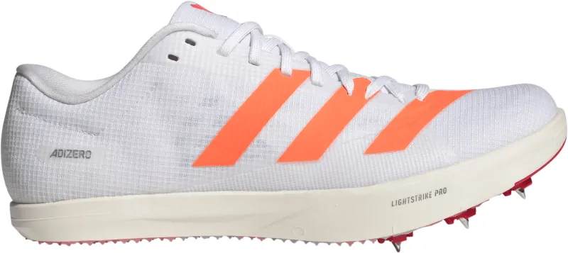 adidas Adizero Long Jump Field Event Spikes - White