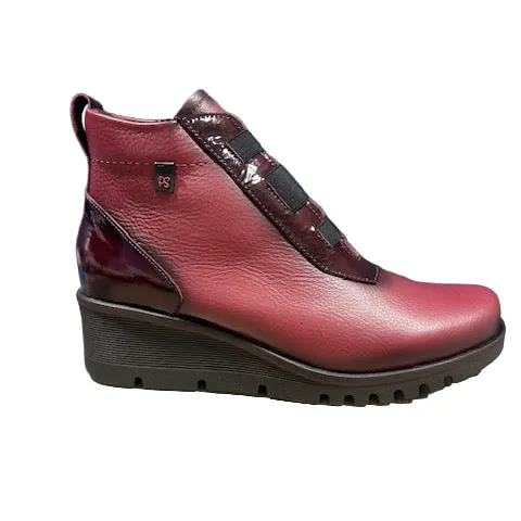 Pepe Saenz Womens Boots PS20869 Burgundy
