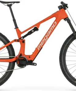 Megamo Reason AIR CRB 10 Carbon Full Suspension Electric Bike 2026 - Orange