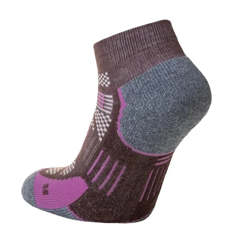 Hilly Supreme Quarter Max: Cocoa/Heather - Image 3