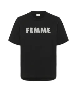 Kaffe Womens T-Shirt Arina Black Deep