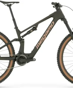 Megamo Reason CRB 07 Carbon Full Suspension Electric Bike 2026 - Black