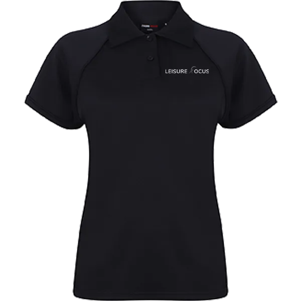 Leisure Focus Womens Polo Top: Navy