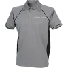 Leisure Focus Men's Polo Top: Gunmetal/Grey/Black