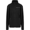 Leisure Focus Unisex Fleece Jacket: Black