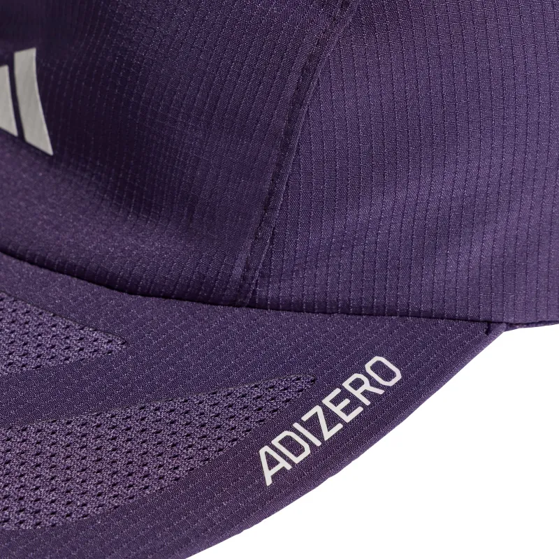 adidas X Adizero Lightweight ClimaCool Running Cap - Purple - Image 3