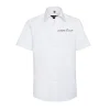 Leisure Focus Short Sleeve Shirt: White