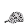 Barbour International Womens Cap Santana Ink Leopard Print
