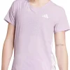 adidas Adizero Short Sleeve Womens Running Top - Purple