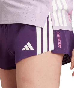 adidas Adizero Gel Pocket 3 Inch Womens Running Shorts - Purple