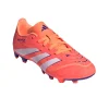 Adidas Junior Football Boot Predator Club FG/MG Signal Coral/Cloud White/Beam Orange