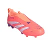 Adidas Junior Football Boot Predator League LL FG/MG Signal Coral/Cloud White/Beam Orange