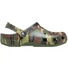 Classic Camouflage Mens Croc Army Green/ Multi
