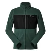 Berghaus Mens Fleece Jacket Prism Guide InterActive Dark Green/Black