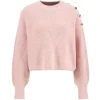 Barbour International Womens Jumper Alexis Knitted Desert Pink