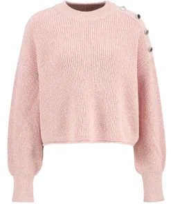 Barbour International Womens Jumper Alexis Knitted Desert Pink